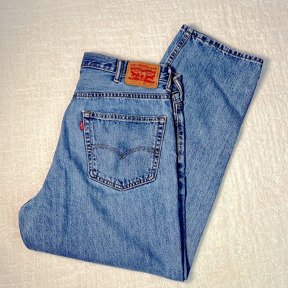 Levi's Other - Levi’s 550 blue jeans cotton medium blue 38x31